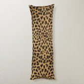 Leopard Skin Pattern Lichaamskussen (Achterkant (Verticaal))
