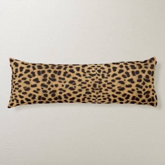 Leopard Skin Pattern Lichaamskussen (Voorkant)
