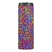 Leopard skin pattern. Repeating seamless animal ba Thermosbeker (Achterkant)