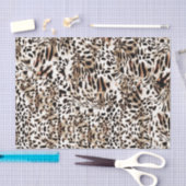 Leopard Skin Pattern Tissuepapier (Craft)
