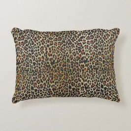 Leopard Skin Print Accent Kussen