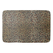 Leopard Skin Print Badmat (Voorkant)