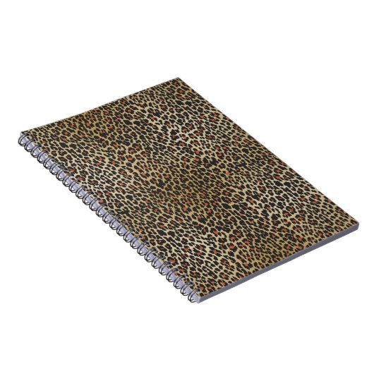 Leopard Skin Print Notitieboek (Rechterzijde)