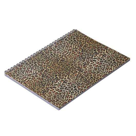 Leopard Skin Print Notitieboek (Linkerzijde)