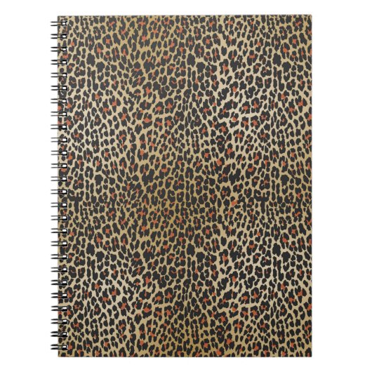 Leopard Skin Print Notitieboek (Voorkant)
