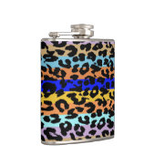 Leopard Skin Retro Patroon 7 Heupfles (Rechts)