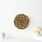 Leopard Skin Ronde Klok (Huis)