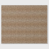 Leopard Skin Seamless Patter Cadeaupapier (Vlak)