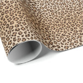 Leopard Skin Seamless Patter Cadeaupapier (Rol Hoek)