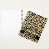 Leopard Skin Spots toevoegen Naam personaliseren Planner (Display)