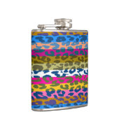 Leopard Skin Stripe Patroon Heupfles (Rechts)