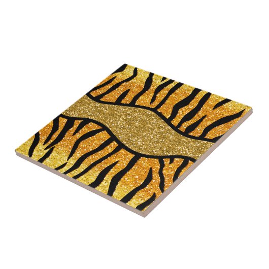 Leopard Skin Tegeltje (Zijkant)