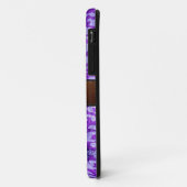 Leopard Skin Wood Bruin leder Case-Mate iPhone Case (Achterkant/links)