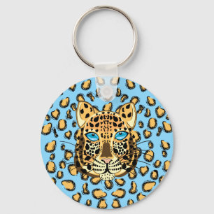 Leopard Sleutelhanger