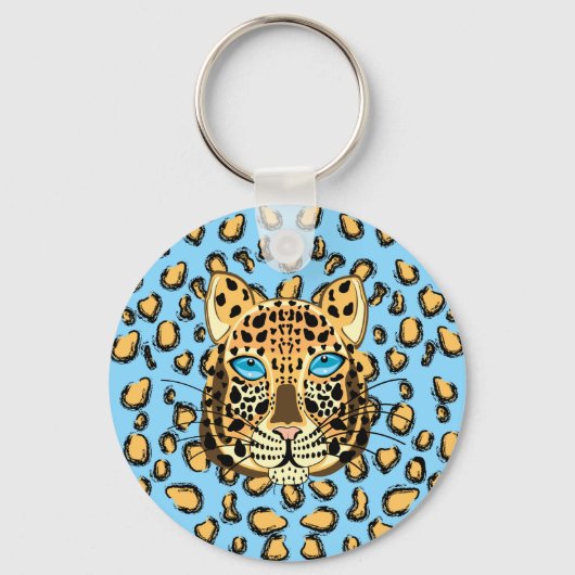 Leopard Sleutelhanger (Voorkant)