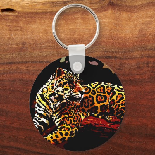 Leopard Sleutelhanger (Voorkant)