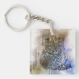 Leopard Sleutelhanger