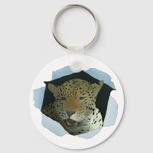Leopard Sleutelhanger (Voorkant)