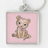 Leopard Sleutelhanger (Voorkant)