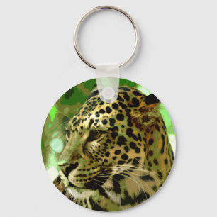 Leopard Sleutelhanger