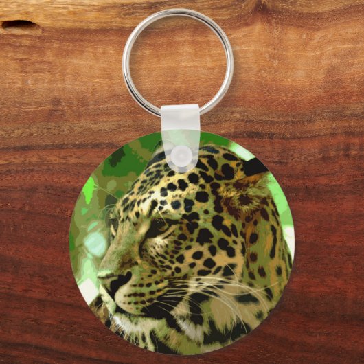 Leopard Sleutelhanger (Voorkant)