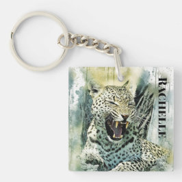 Leopard Sleutelhanger