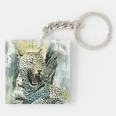 Leopard Sleutelhanger (Achterkant)