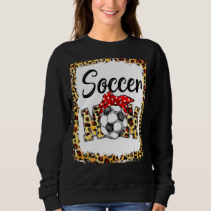 Leopard Soccer Mam Cute Mam Life Soccer Game Day C Trui