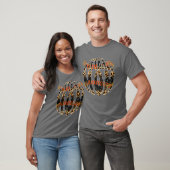 Leopard Softbal Speldag Moederdag Softbal Mo T-shirt (Unisex)