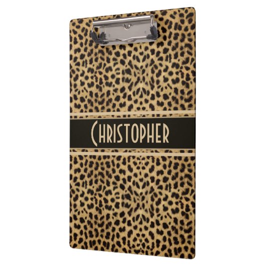 Leopard Spot aan personaliseren Klembord (Links)
