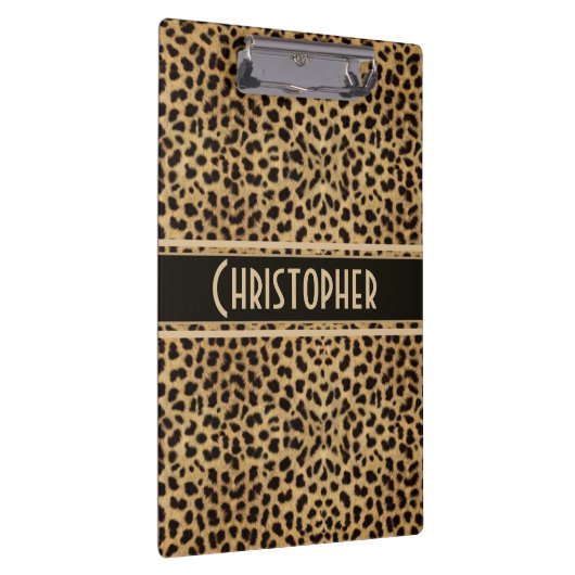 Leopard Spot aan personaliseren Klembord (Rechts)