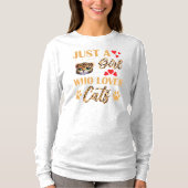 Leopard Spot Animal Print Kitty Cat Graphic 🐆 T-shirt (Voorkant)