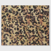 Leopard Spot Animal Print Patroon Cadeaupapier (Vlak)