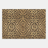Leopard Spot Pattern Print Inpakpapier Vel (Voorkant 2)