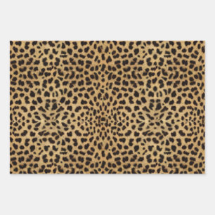 Leopard Spot Pattern Print Inpakpapier Vel
