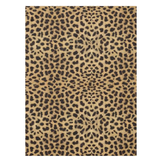 Leopard Spot Pattern Print Tafelkleed (Voorkant)