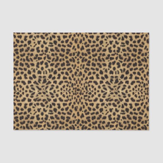 Leopard Spot Pattern Print Tissuepapier (Voorkant)