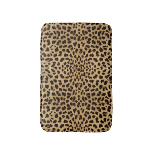 Leopard Spot Skin Badmat (Voorkant Verticaal)