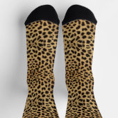 Leopard Spot Skin Pattern Socks Sokken (Top)