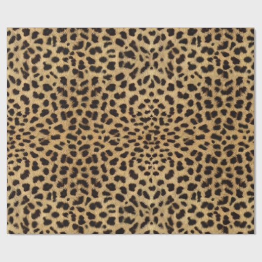 Leopard Spot Skin Print Cadeaupapier (Vlak)