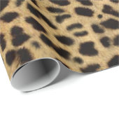 Leopard Spot Skin Print Cadeaupapier (Rol Hoek)