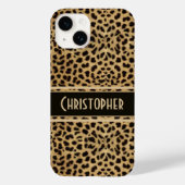 Leopard Spot Skin Print Personated Case-Mate iPhone Case (Achterkant)