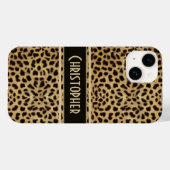 Leopard Spot Skin Print Personated Case-Mate iPhone Case (Achterkant (horizontaal))