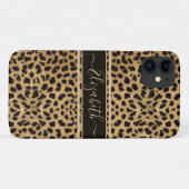 Leopard Spot Skin Print Personated Case-Mate iPhone Case (Achterkant (horizontaal))