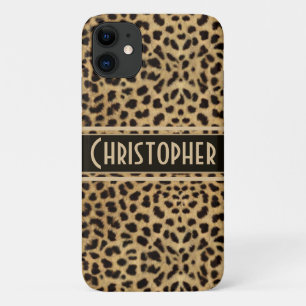 Leopard Spot Skin Print Personated iPhone 11 Hoesje