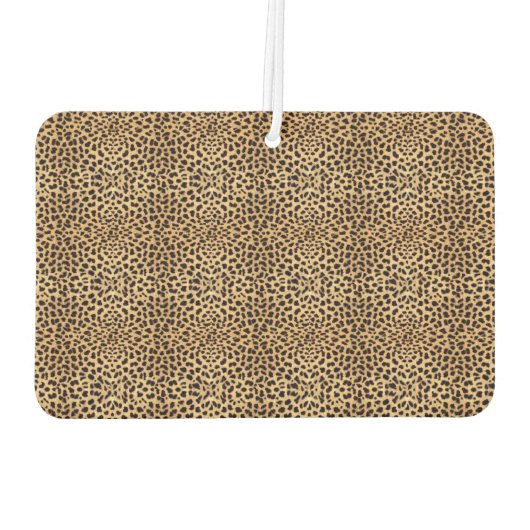 Leopard Spot Skin Print Personated Luchtverfrisser (Achterkant)
