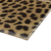 Leopard Spot Skin Print Personated Snijplank (Hoek)