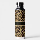 Leopard Spot Skin Print Personated Waterfles (Rechts)