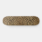 Leopard Spot Skin Print Skateboard (Horizontaal)