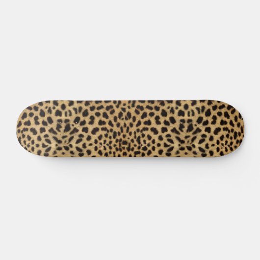 Leopard Spot Skin Print Skateboard (Horizontaal)